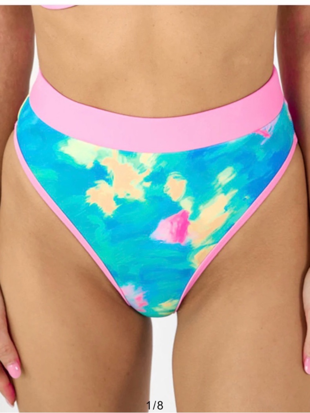 CHLOE Secret Garden High Rise Bikini Bottom
